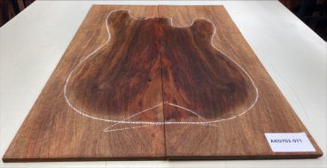 Preview: Top Afrik. Koa, 2-tlg. Einzelstück #071